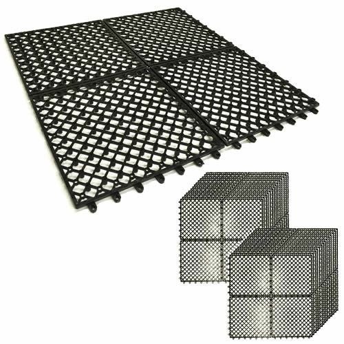 ジョイント式床マット （水はけマット）50×50cm 1枚単品_fme-base0505