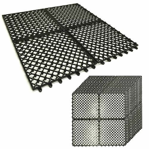 ジョイント式床マット （水はけマット）50×50cm 20枚組_fme-base0505-20p