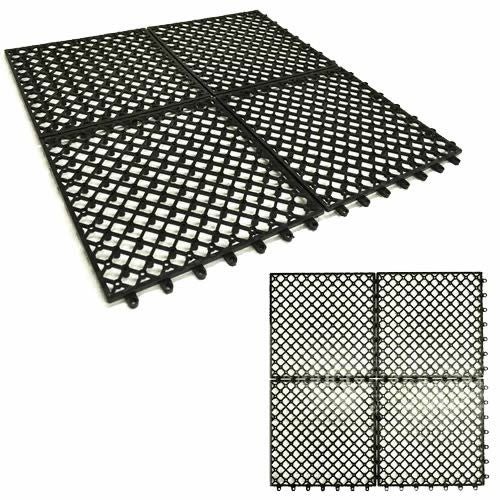 ジョイント式床マット （水はけマット）50×50cm 1枚単品_fme-base0505