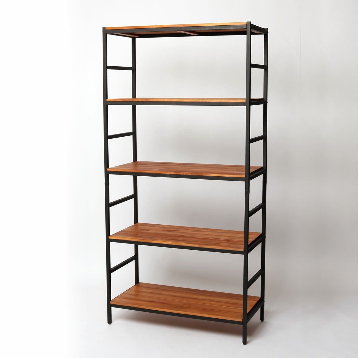 パイン（松材）製 ユニットシステムラック 4段 幅60cm×奥行40cm