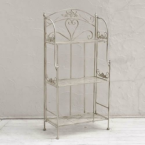 アイアン ガーデンラック（プランタースタンド）程よい高さの 3段