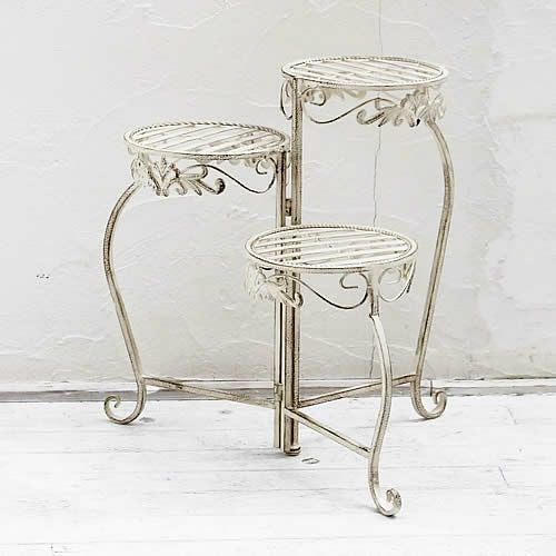 花台（フラワースタンド）アイアン シリンダー型 - 円筒風 3サイズ