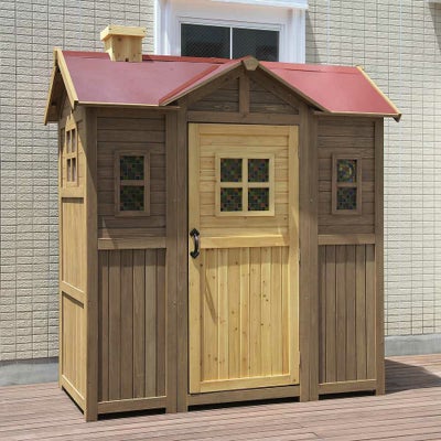 木製収納庫がせいぞろい！大型木製物置からコンパクトタイプまで 
