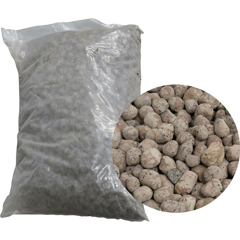 踏むと音が鳴る！防犯砂利（セラミック製）60リットル お庭の雰囲気に